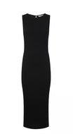 Black Sleeveless Bodycon Dress