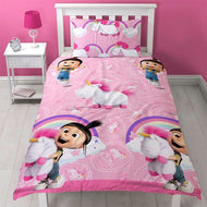 Despicable Me Unicorn Reversible Duvet Set