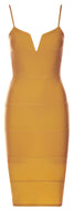 Plunge Bandage Dress