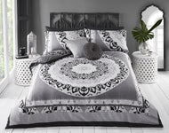 Paisley Grey Duvet Cover Set
