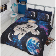Spaceman Glow In The Dark Duvet Set
