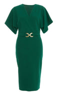 Green Wrap Dress