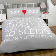 Mine & Yours Duvet Set