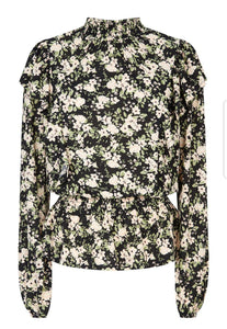 Ruffle Textured Top