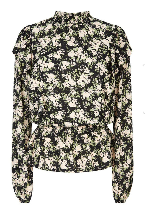 Ruffle Textured Top