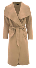 House of Kuku Draped Collar Coat