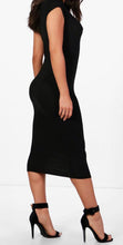 Cap Sleeve Bodycon Midi Dress