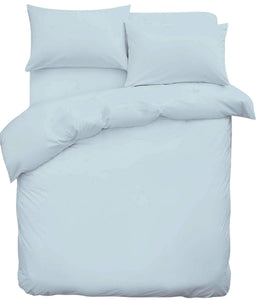King White Duvet Cover Set