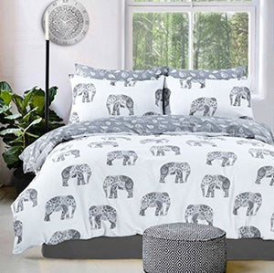 Manzou King Duvet Cover Set