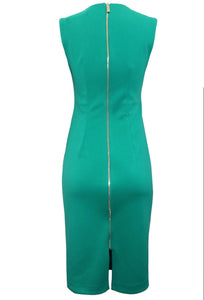 Rouched Front Bodycon Dress