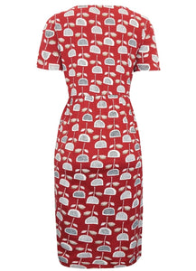 Classic Tulip Brushed Dress
