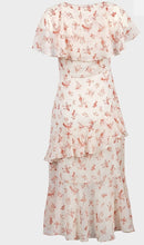 Wrap Floral Midi Dress