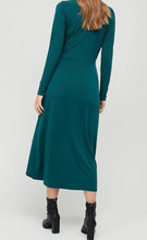 Emerald Green Wrap Dress