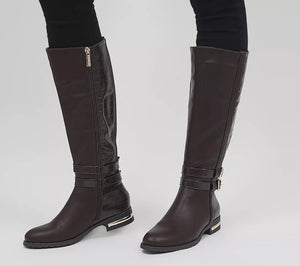 Chocolate Brown Knee High Boots