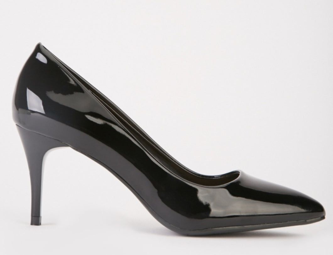 Black Court Heels