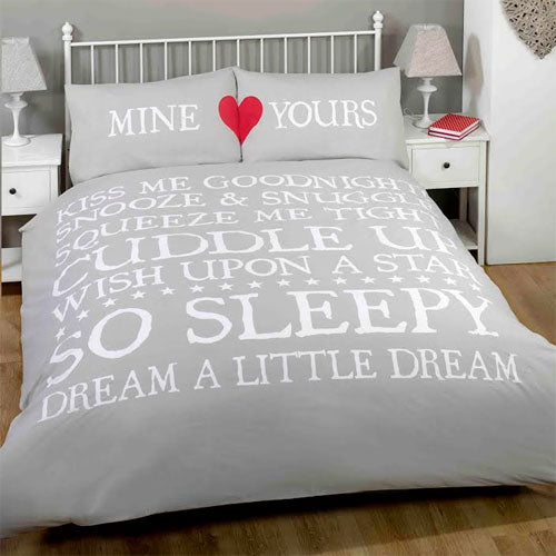 Mine & Yours Duvet Set